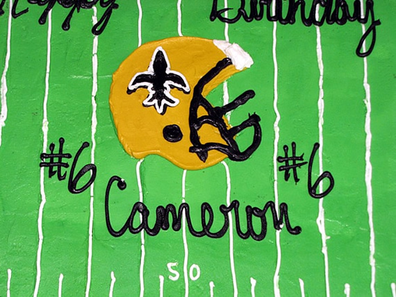 Who Dat! Cake